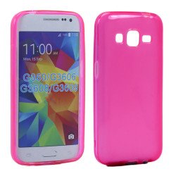 Samsung Galaxy Prevail LTE G360 TPU Gel Soft Case (Hot Pink)